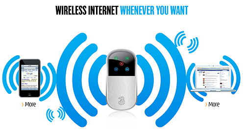 3 network mifi wireless hub