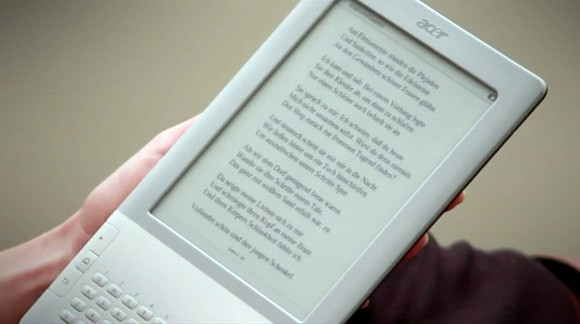 Acer LumiRead eBook reader set for October Europe release></p> <p>There's 2GB of storage onboard (expandable via MicroSD) , a novel ISBN reader which lets you scan physical books for purchasing online later and  a built-in Internet Browser.</p> <p><img src=