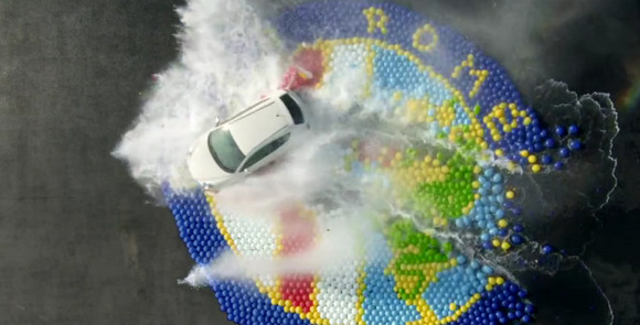 Alfa Romeo snatch much prized 'most amount of water balloons burst by a car' world record