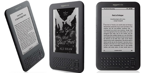 Amazon Kindle comes to the UK with built in Wi-Fi/3G