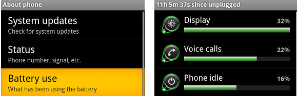 Improve the battery life of your Android phone - info and guides