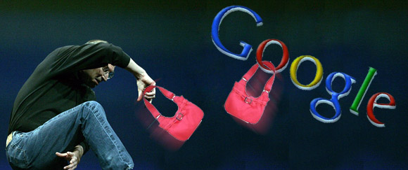 Handbags as Apple call out Google's Android figures