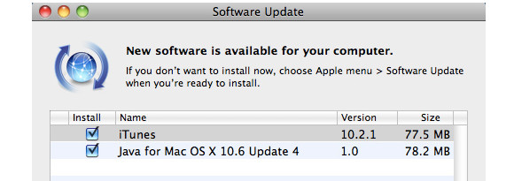 Apple releases iTunes 10.2.1 update