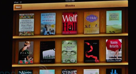 Apple introduces iBooks for the iPad.