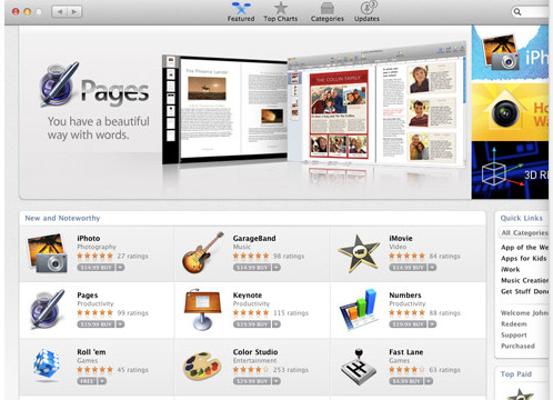 Mac App Store to launch on January 6th across 90 countries