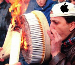 Apple refuse to repair Macs that whiff of fags