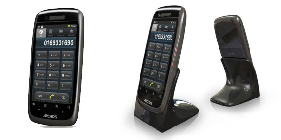 Archos DECT-Enabled 35 handset brings Android goodness to your home landline