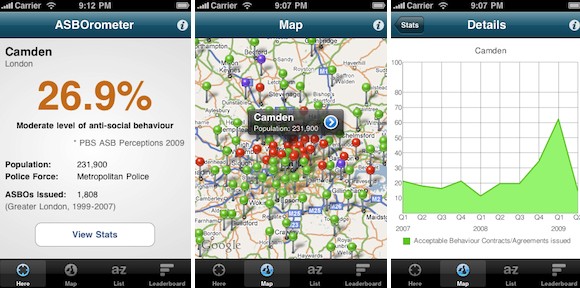 ASBOrometer app tracks hoodie activity in your location 