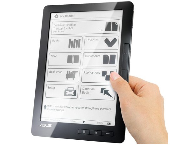 ASUS announce DR-900 e-reader - and it's a looker