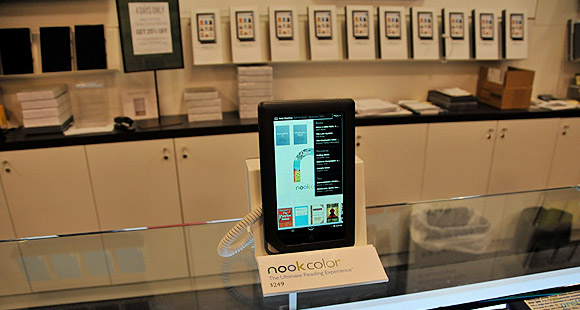 Barnes & Noble laud the Nook e-Reader as their biggest selling product. Ever.