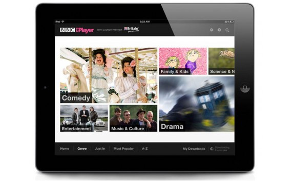 Global BBC iPlayer iPad app offers Beeb content across Europe
