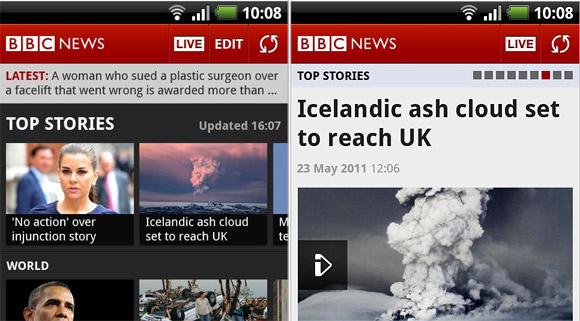 Beeb finally breaks out a slick BBC News app for Android