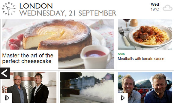 BBC website goes tablet app style with added swipability