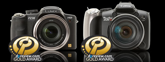 Super zoom camera shoot-out sees Panasonic FZ35/FZ38 and Canon SX20 IS triumph