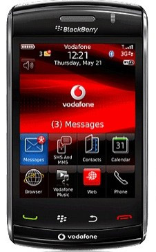 Blackberry Storm2 on Vodafone pre-order