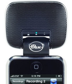 Blue Microphones hi-fi stereo microphone for iPhone/iPod