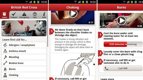 British Red Cross first aid app is an essential download for iPhone and Android users