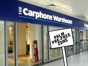 Carphone Warehouse and Palm Pre: 