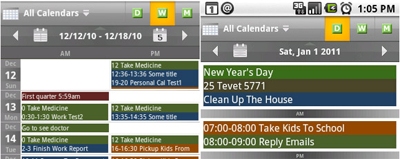 Checkmark Calendar - the best calendar app for Android?