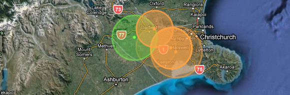 Christchurch Quake Map reveals relentless earthquake activity 