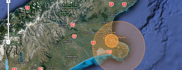 Christchurch Quake Map reveals relentless earthquake activity 