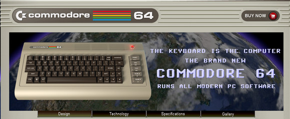 The Commodore 64 is back in full-on retro guise
