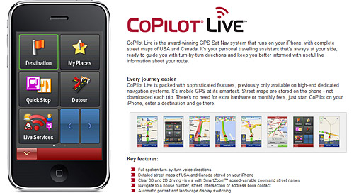 CoPilot Live 8 for iPhone review