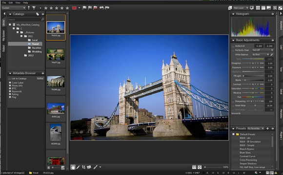 Corel's $99 AfterShot Pro photo management tool runs on Linux, Mac and Windows