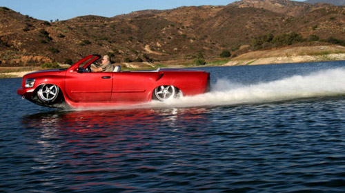 Corvette Python: world's fastest amphibious car