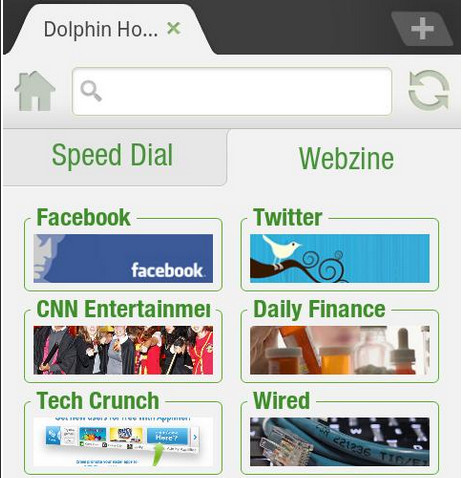 Dolphin Browser HD 6.0 Android browser pulls out the stops