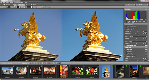 DxO Optics Pro 7 serves up high end photo editing tools for Mac/PC users