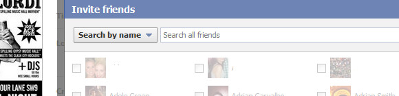 Freaking Facebook fecks about with the Select All Friends function again