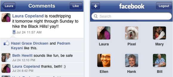 Facebook for iPhone gets updated to v3.1.3