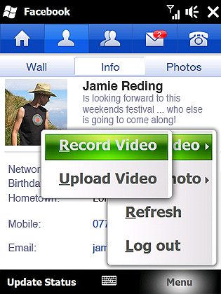 Facebook for Windows Mobile 1.2 released
