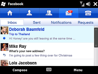 Facebook for Windows Mobile 1.2 released
