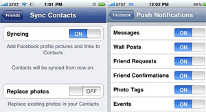 Facebook for iPhone gets friend photo sync, customisable notifications 