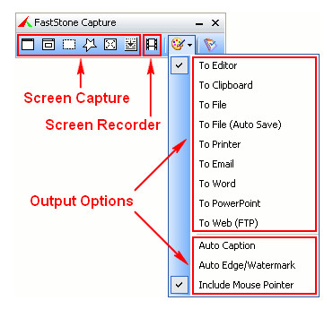 FastStone Capture 6.7 - a great, fast screen capture tool