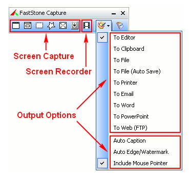 FastStone Capture 6.7 - a great, fast screen capture tool