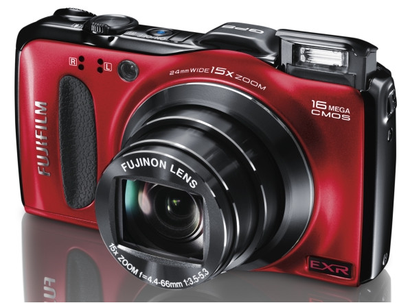 Fujifilm's FinePix F600EXR travel camera adds augmented reality GPS