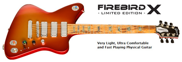 Gibson launches hi-tech Firebird X guitar with 'selective' appeal 
