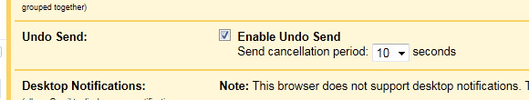 Avoid catastrophic email blunders with Gmail Undo Send
