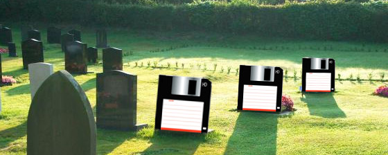 So, farewell dear floppy disk