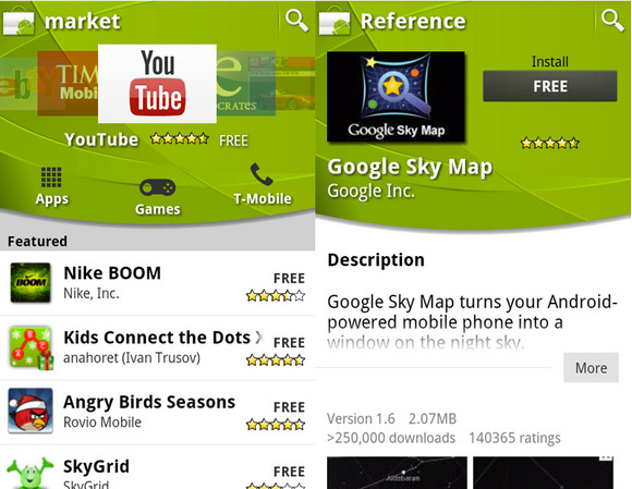 Android Market gets super slick revamp