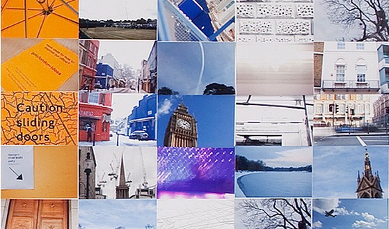 Google giant logo constructed out of 884 London photos 