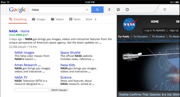 Google upgrades Search app for iPad, adds swishy new features
