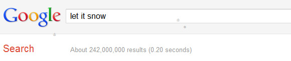 Google serves up a snowy treat for searchers