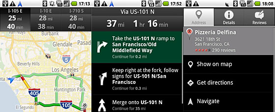 Google Maps Navigation 4.1.1 offers free satnav to UK Android phones