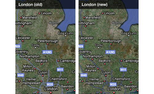 Google Maps gets a tweaking