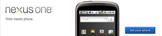 Google unveils Nexus One phone