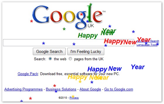 Google's New Year treat!